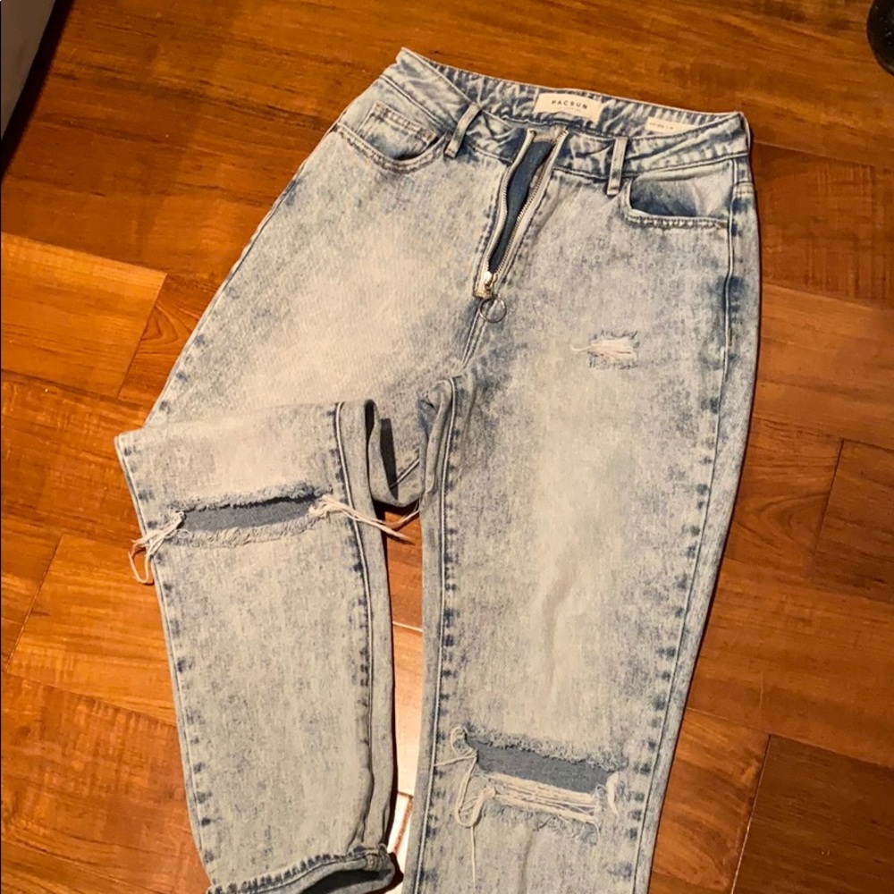 Pacsun Ripped Mom Jeans
